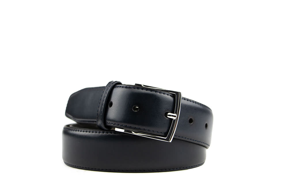 Bradbury Riem Donkerblauw Leer