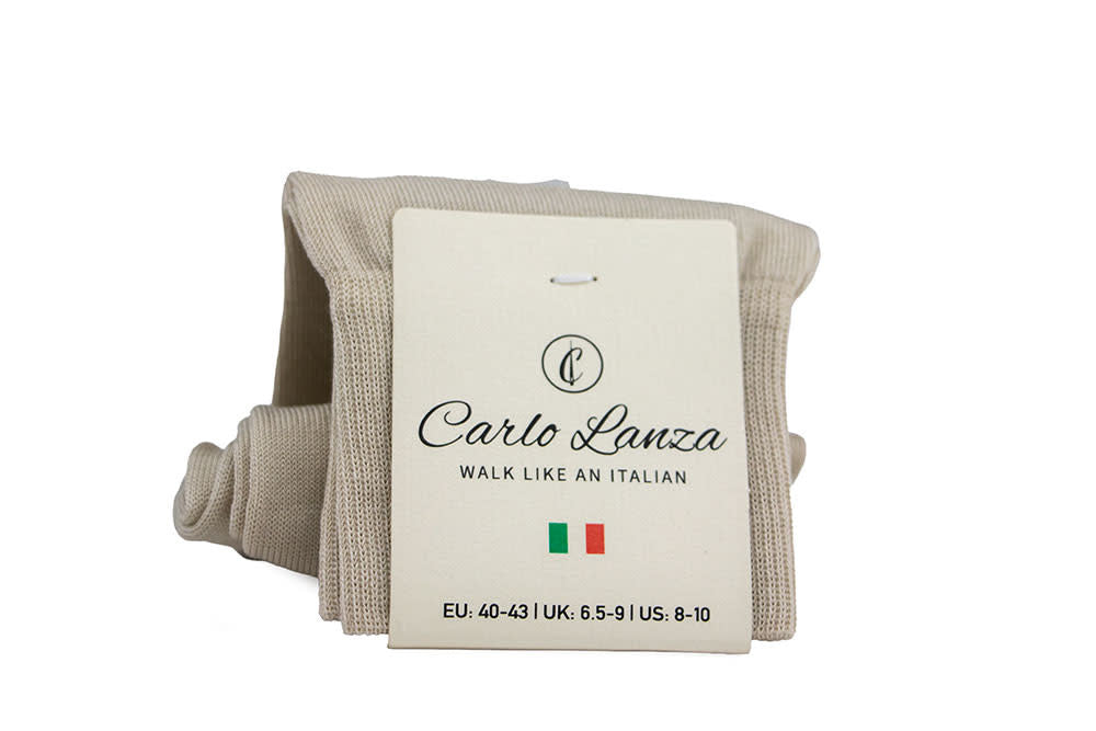 Carlo Lanza Sok Beige Zand