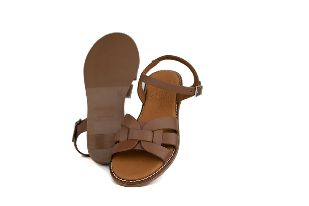 O My Sandals Sandaal Vaqueta Roble