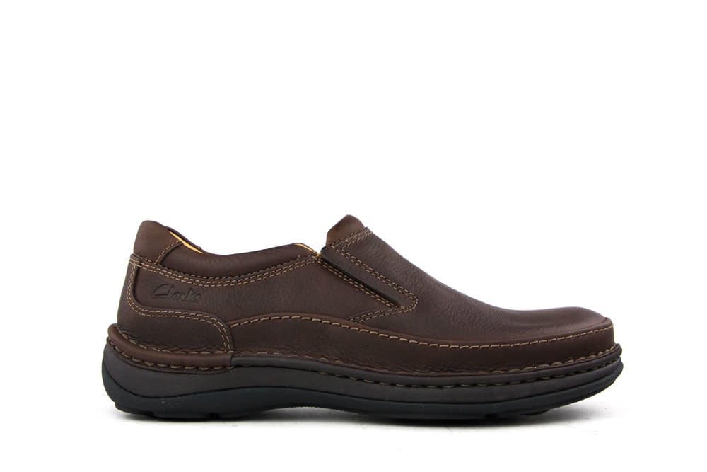 Clarks Instappers Nature Easy Bruin