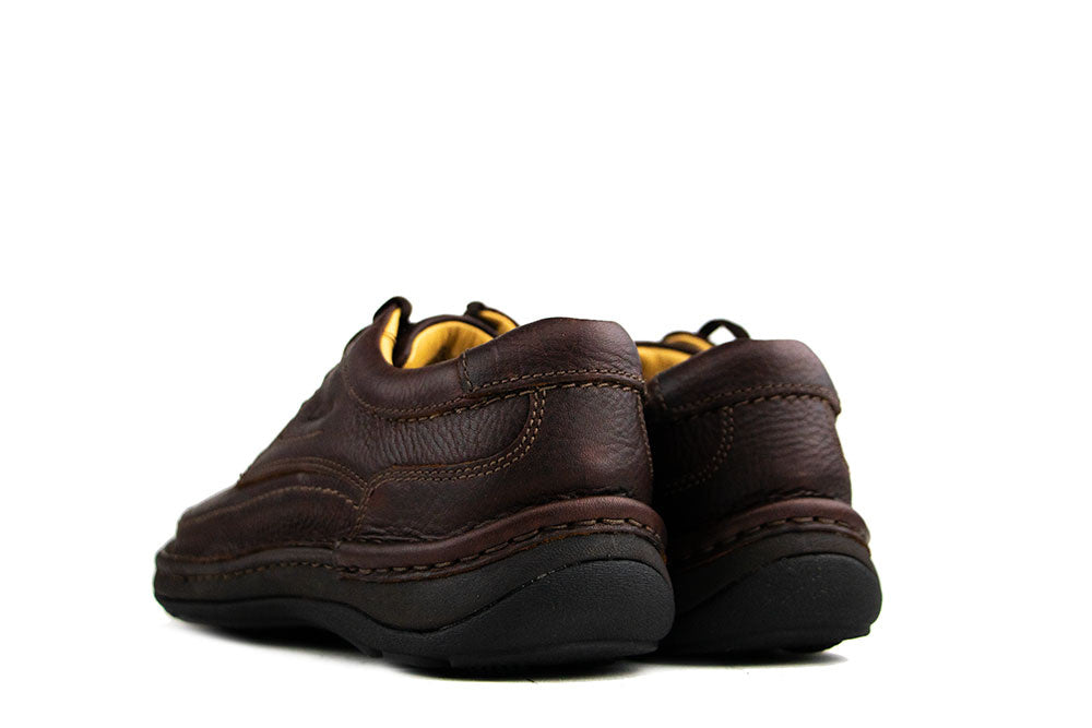Clarks Nature Three Mahogny Leather