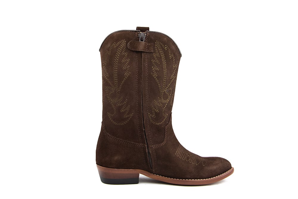 Clic Western Boot Marron Moro