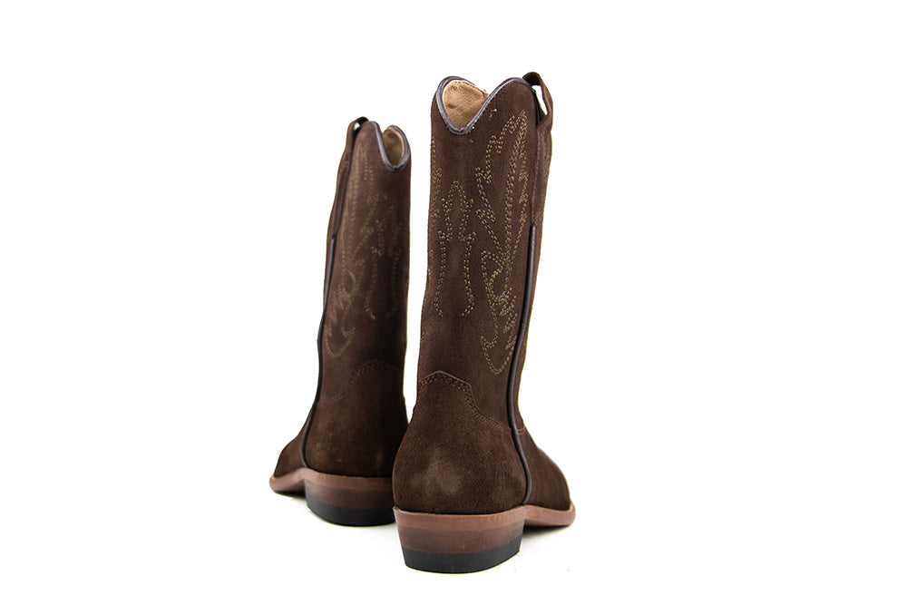 Clic Western Boot Marron Moro