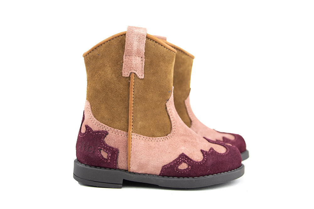 Clic Western Laarsje Burgundy Whisky