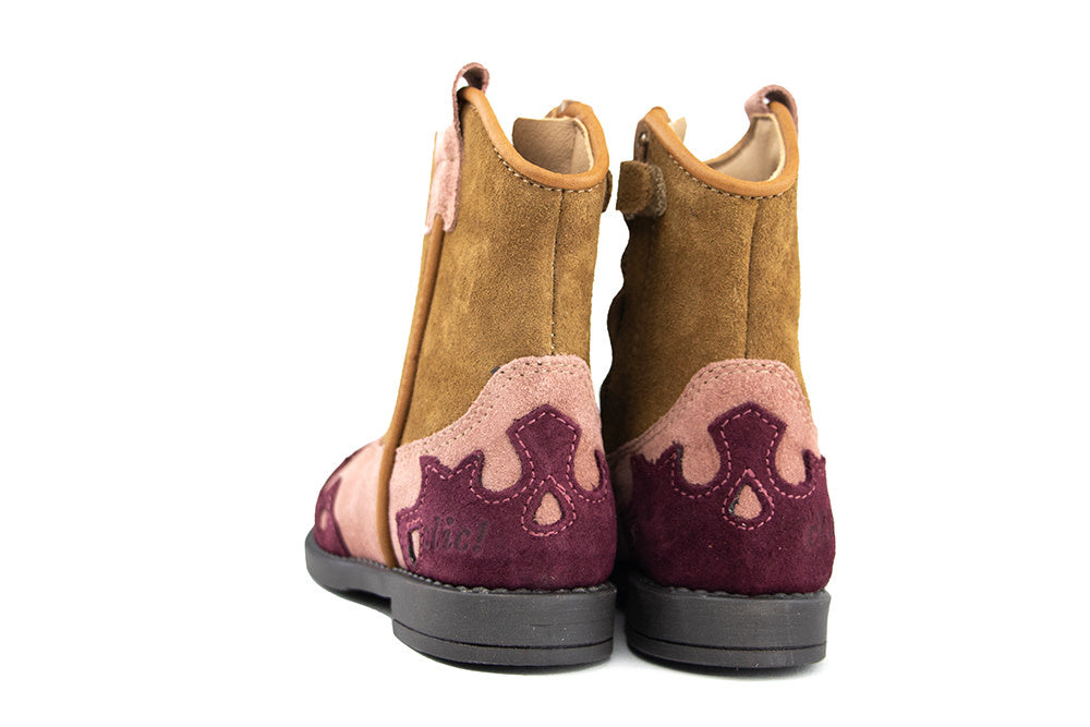 Clic Western Laarsje Burgundy Whisky