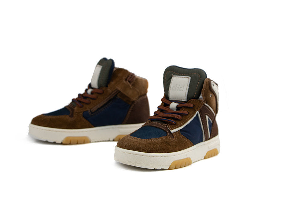 Clic Hoge Sneaker Mogano Sigaro