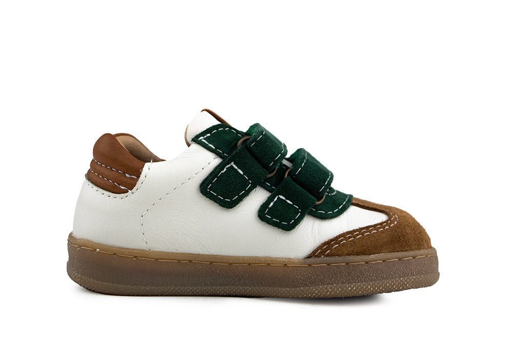 Clic Klittenband Sneaker Whisky Tabaco