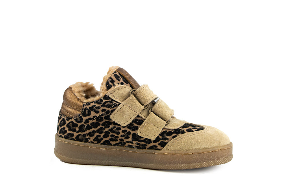Clic Klittenband Sneaker Leopardi
