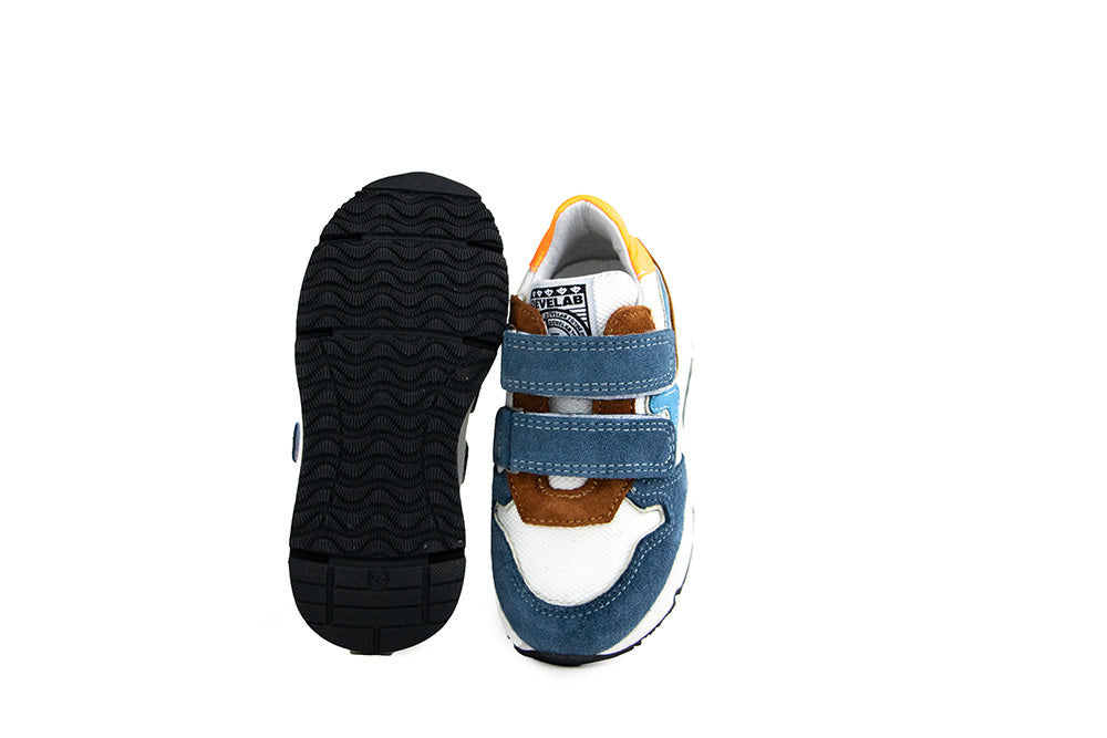 Develab Klittenband Sneaker Blue Combi