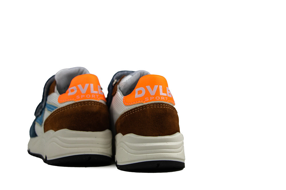 Develab Klittenband Sneaker Blue Combi