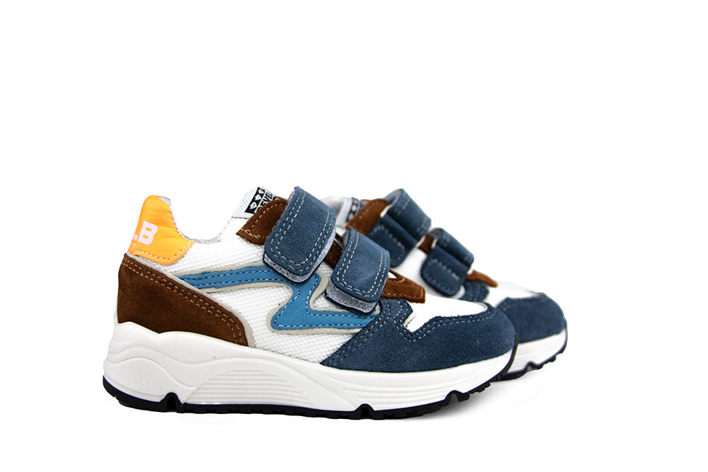 Develab Klittenband Sneaker Blue Combi