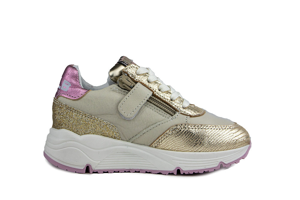 Develab Sneaker Gold Metallic Combi