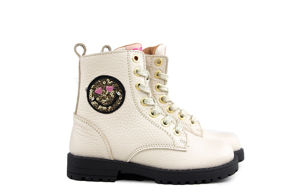 Develab Veterboot Smiley Beige Nappa