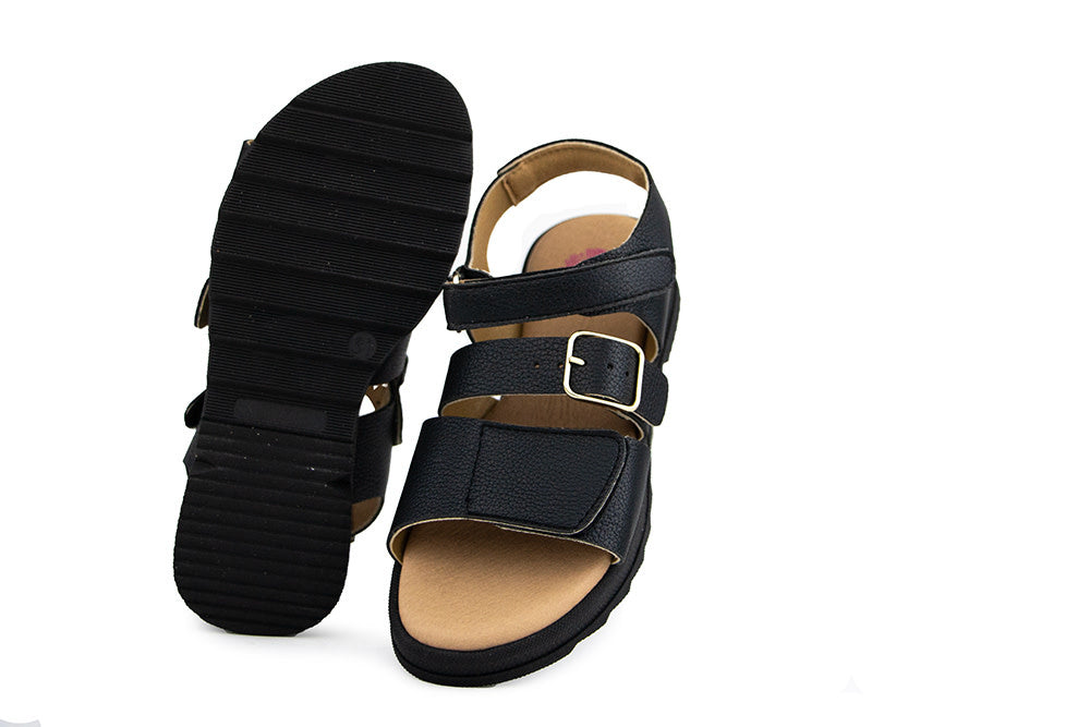 Develab Sandaal Black Nappa
