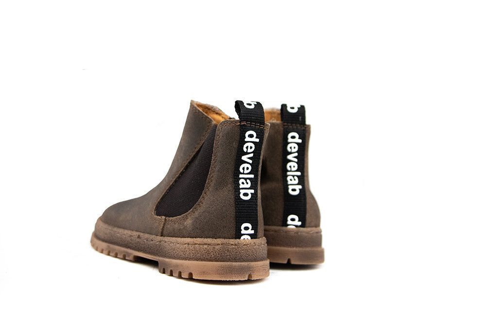Develab Chelsea Boot Dark Brown