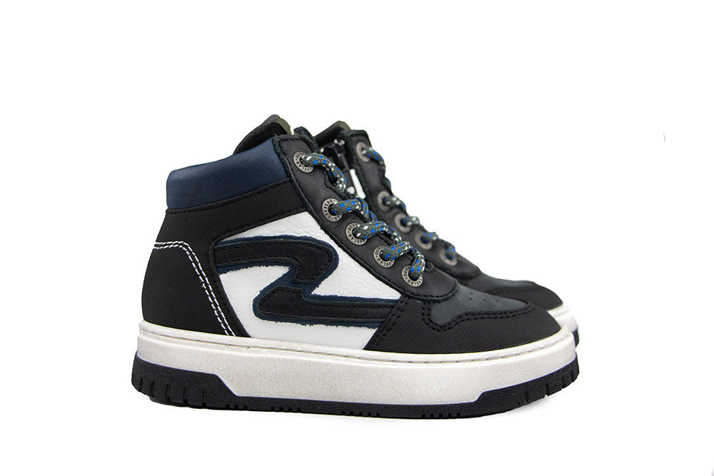 Develab Hoge Sneaker Blue Combi