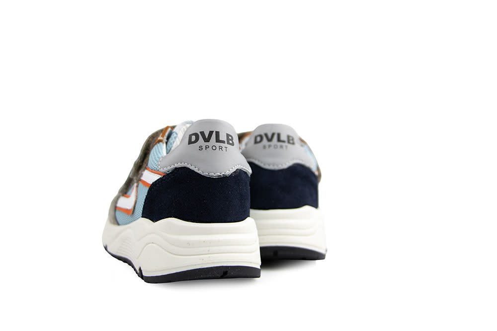 Develab Klittenband Sneaker Blue Combi