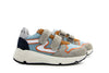 Develab Klittenband Sneaker Blue Combi