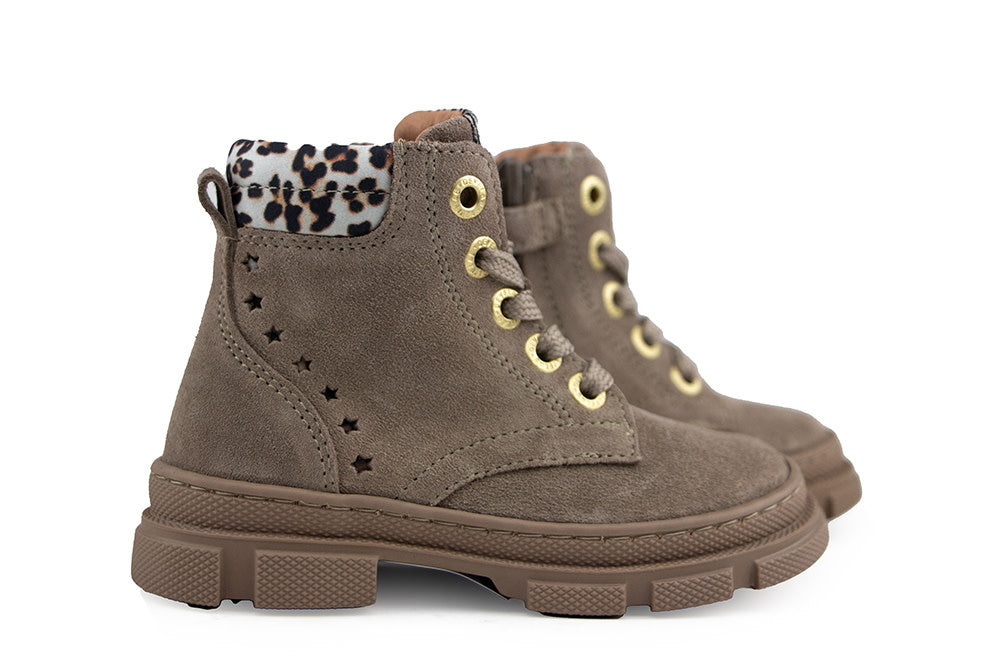 Develab Veterboot Taupe Suede