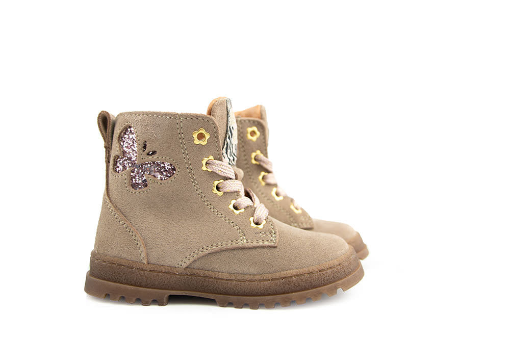 Develab Veterboot Taupe Suede