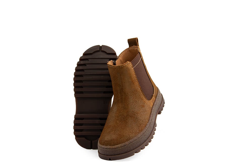 Develab Chelsea Boot Cognac Waxed