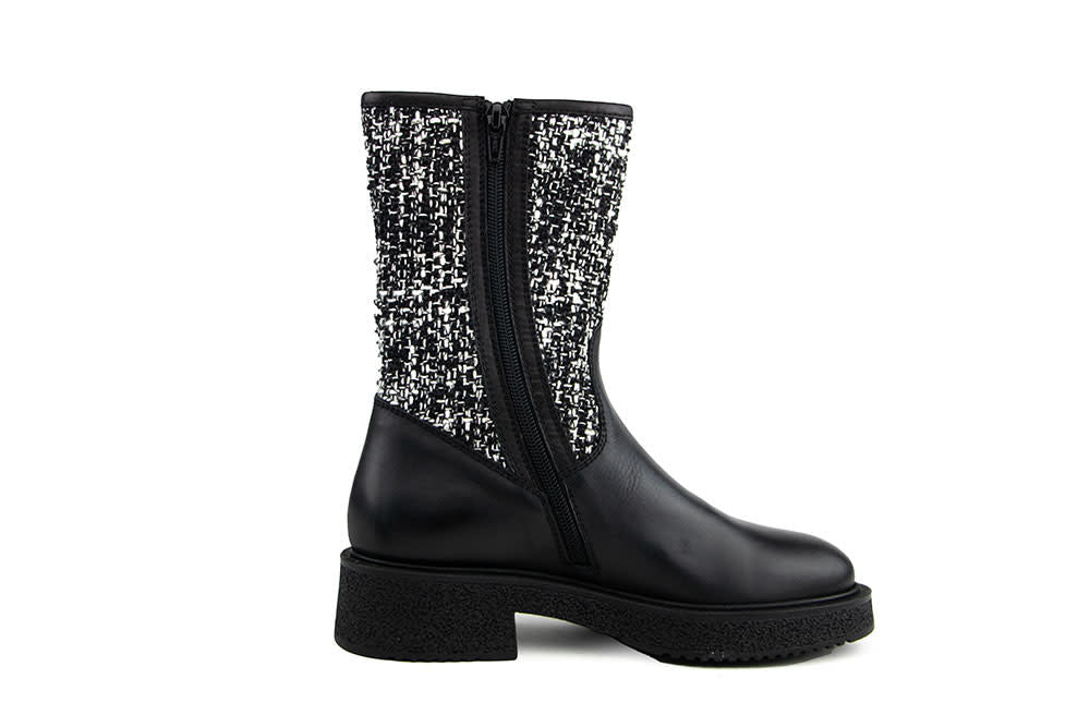 DL Sport Bikerboot Vitello Nero Chanel