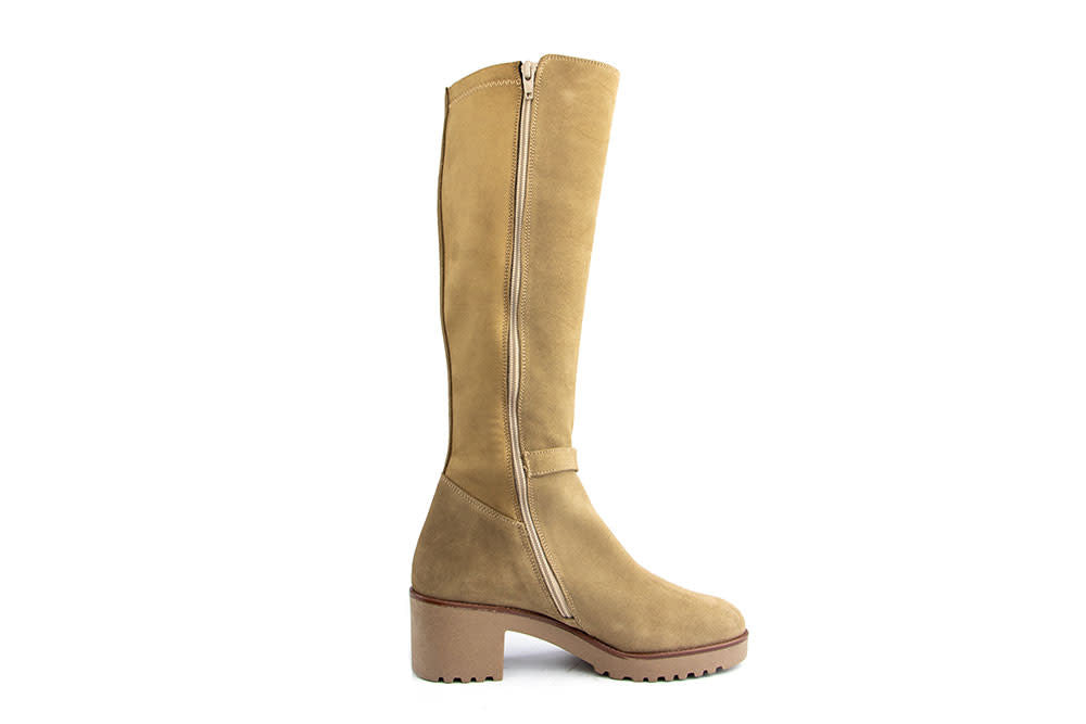 DL Sport Laars Tan Velour