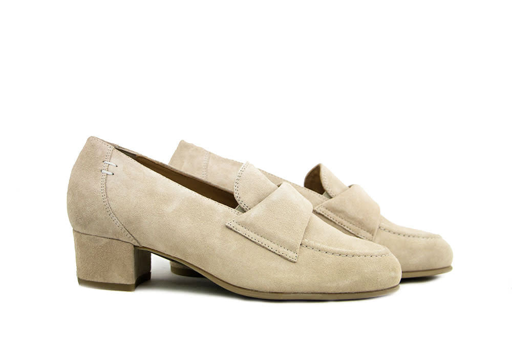 Durea Pump Licht Taupe Suede