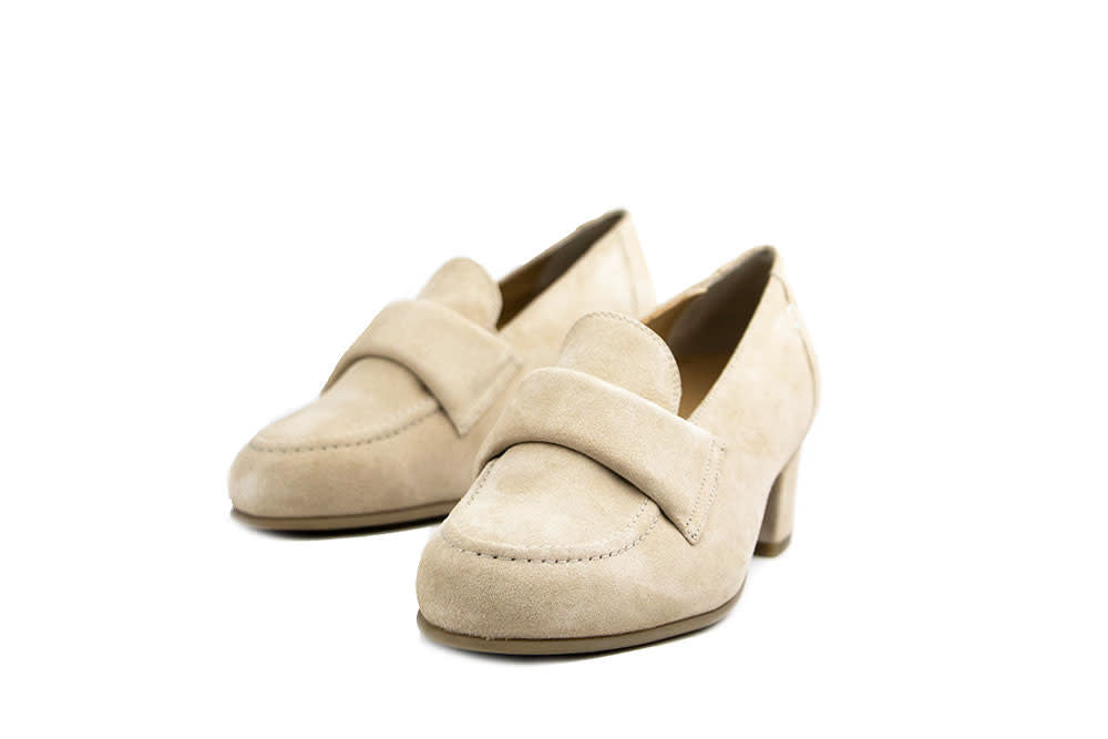 Durea Pump Licht Taupe Suede