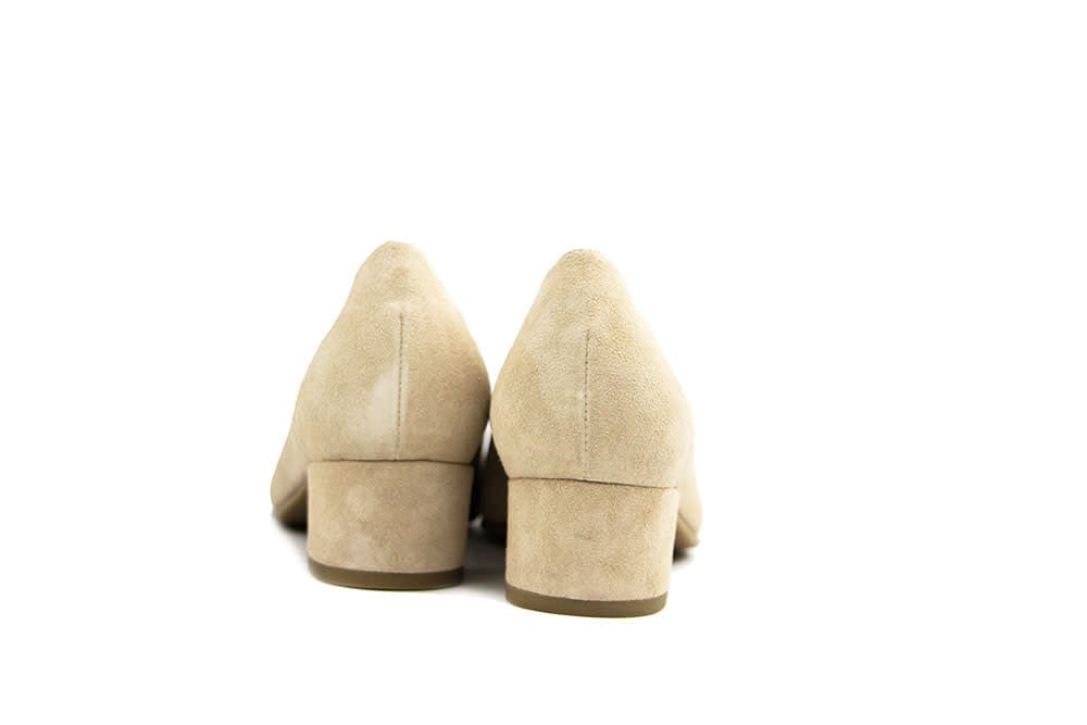 Durea Pump Licht Taupe Suede