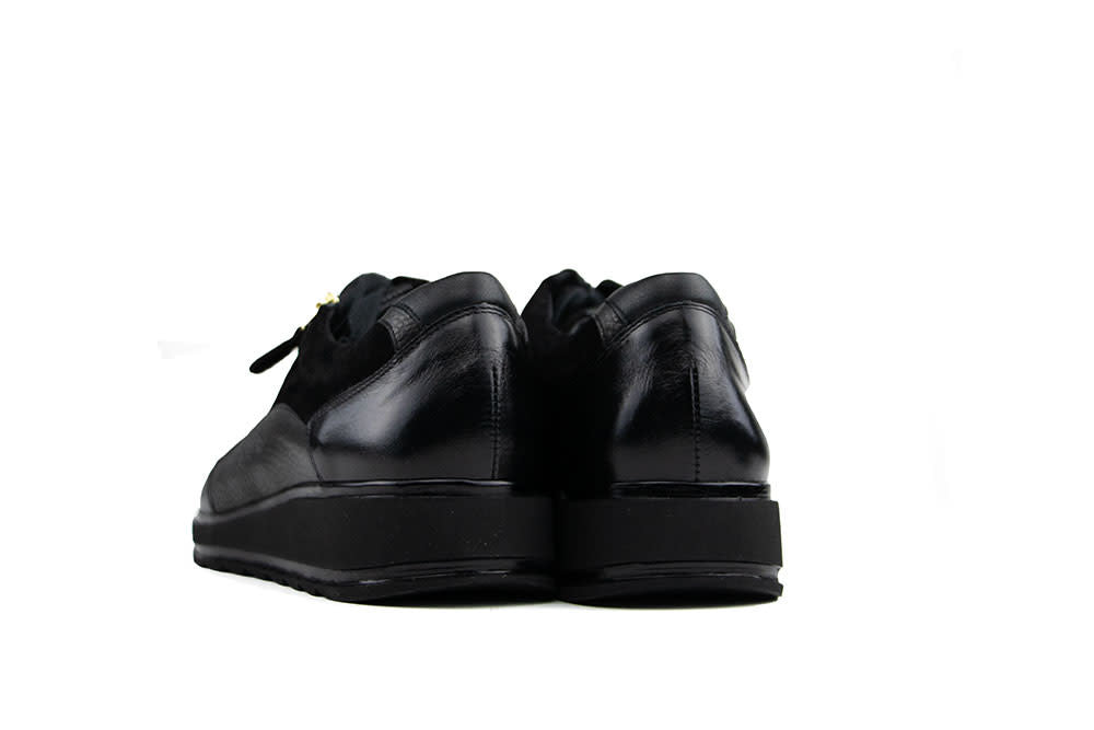 Durea Sneaker Zwart Antracite H
