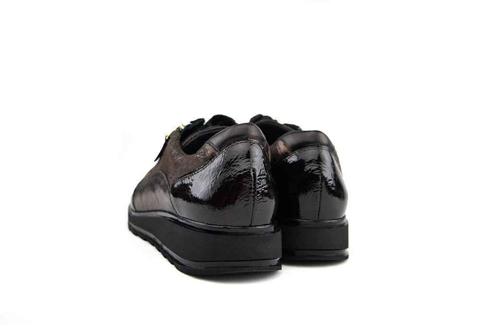 Durea Sneaker D.Bruin Brons Koper