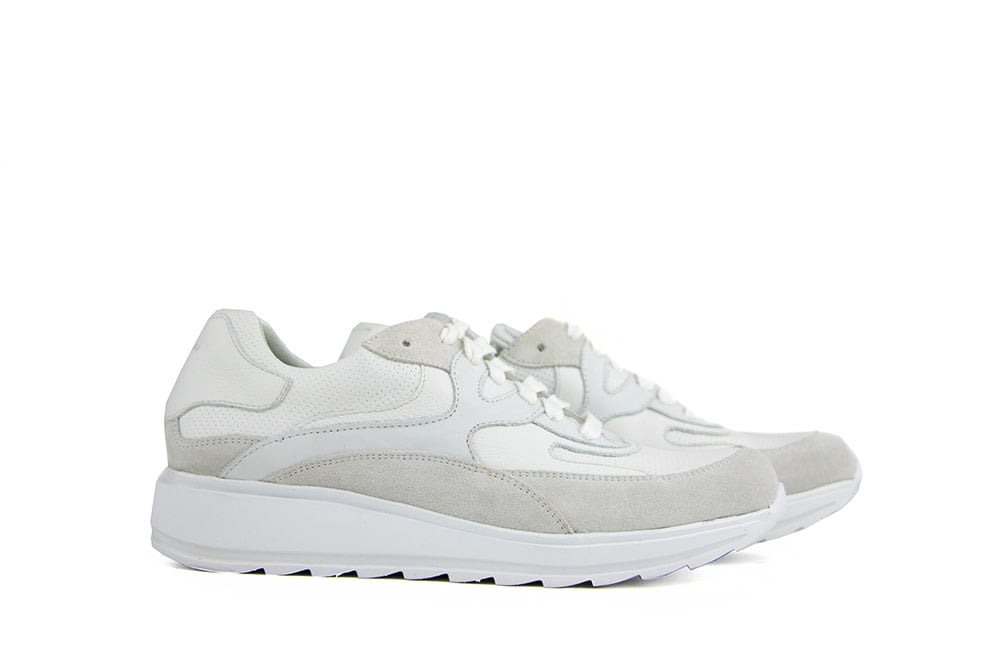 Durea Sneakers Offwhite Wit H-leest