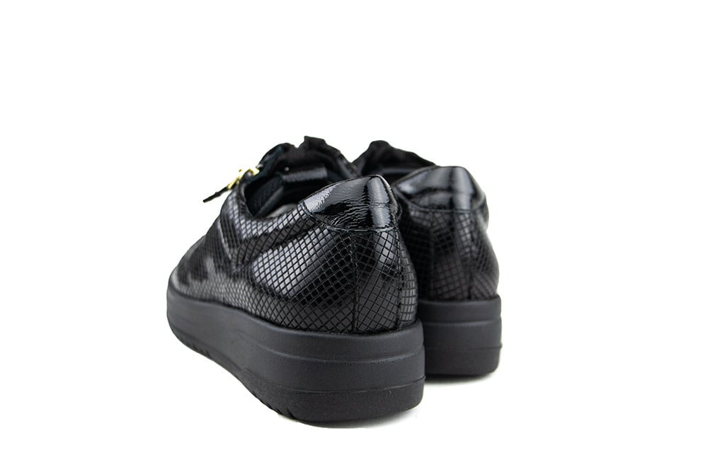 Durea Sneaker Zwart Lak
