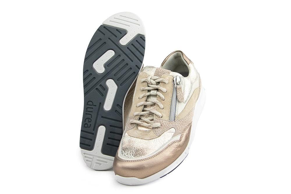 Durea Sneaker Torrone Ivoor Witgoud H