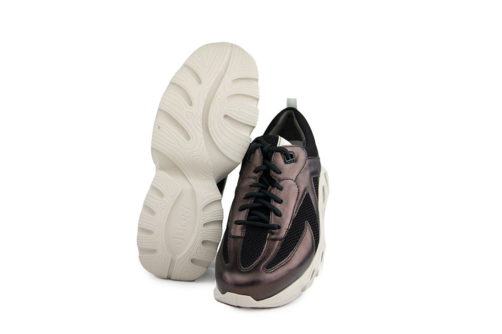 Durea Flow Motion Sneaker Brons Zwart