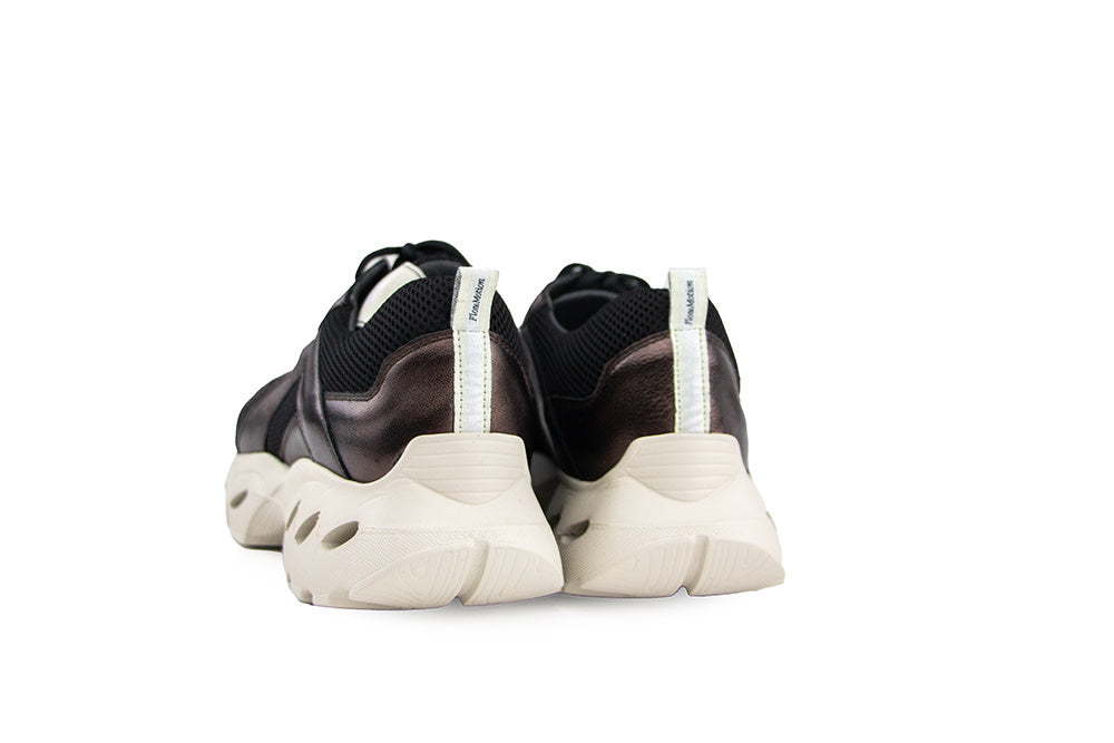 Durea Flow Motion Sneaker Brons Zwart