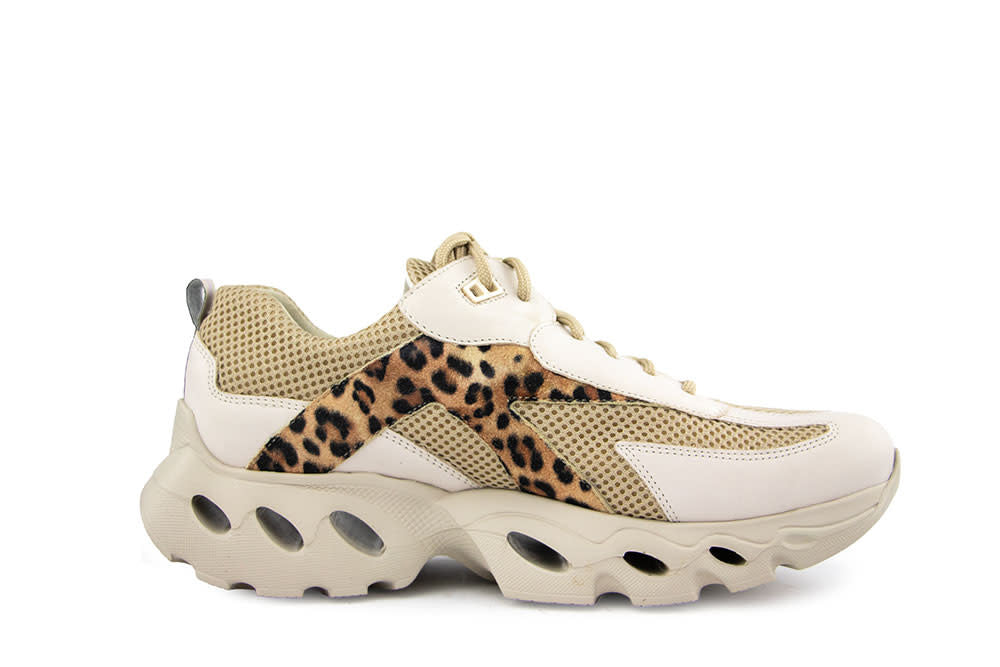 Durea Flow Motion Sneaker Offwhite Desert Leopard K