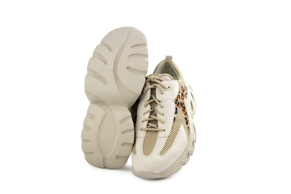 Durea Flow Motion Sneaker Offwhite Desert Leopard K