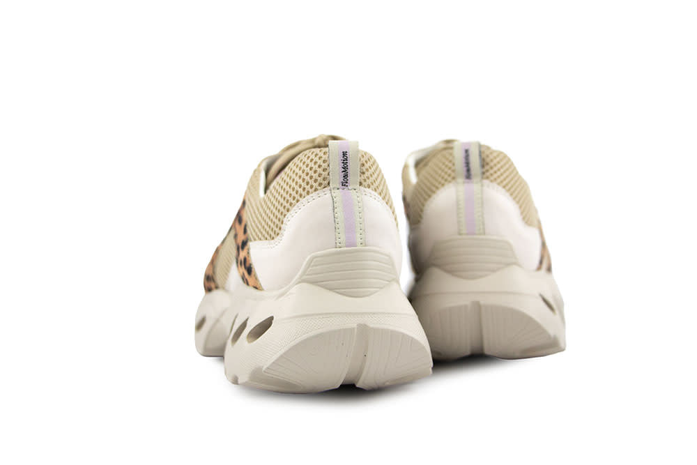 Durea Flow Motion Sneaker Offwhite Desert Leopard K