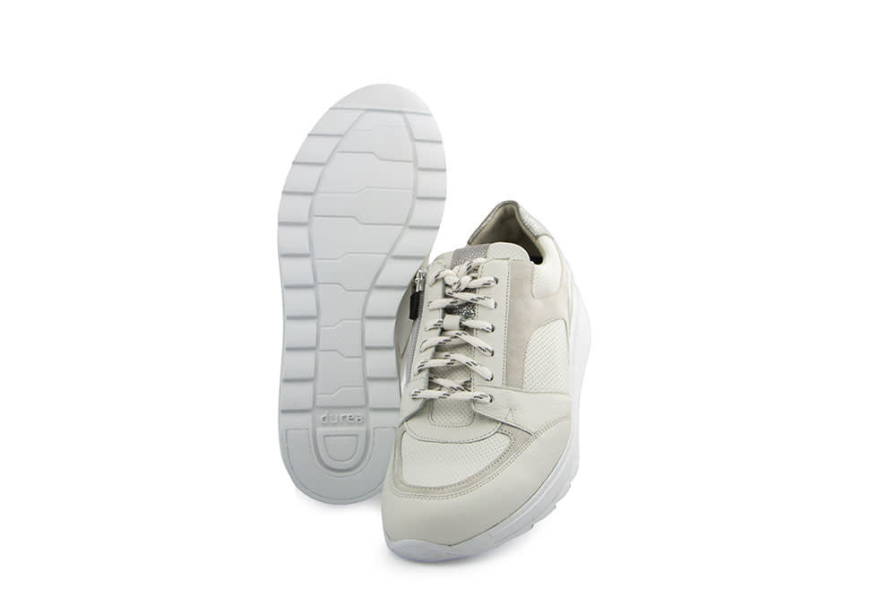 Durea Sneaker Wit Offwhite Zilver