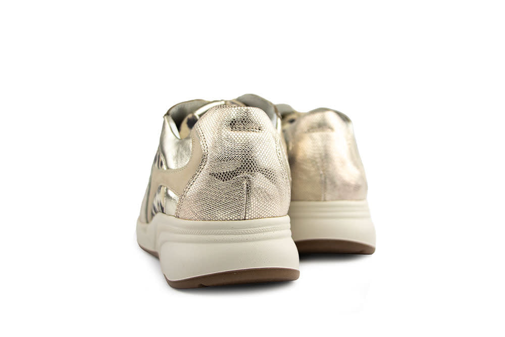 Durea Sneaker Platino Leopard Taupe