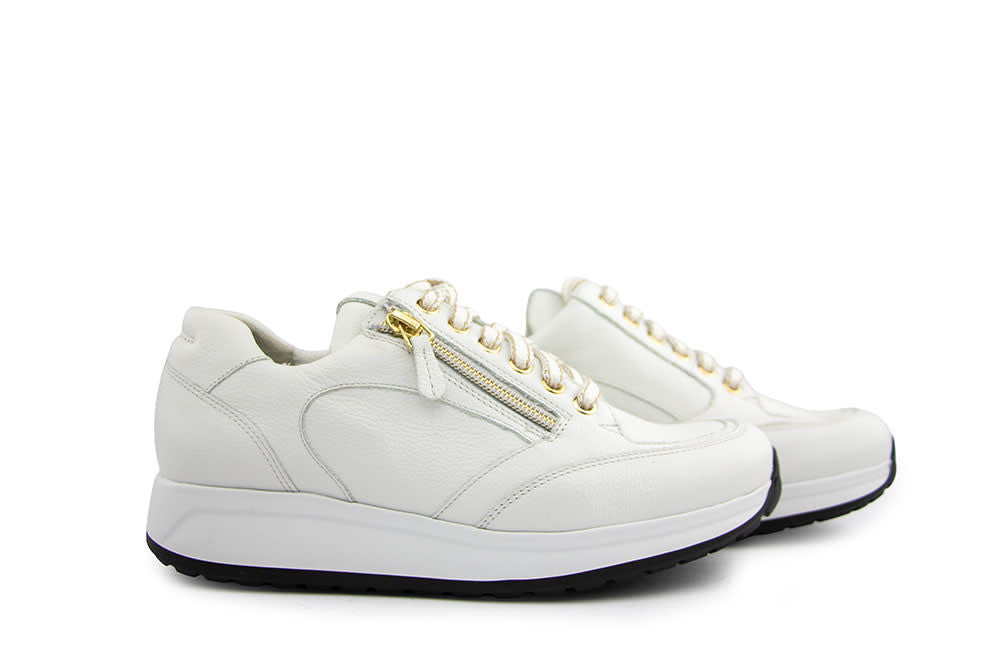 Durea Sneaker Wit Leer