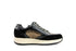 Durea Sneaker Zwart Donkerbruin