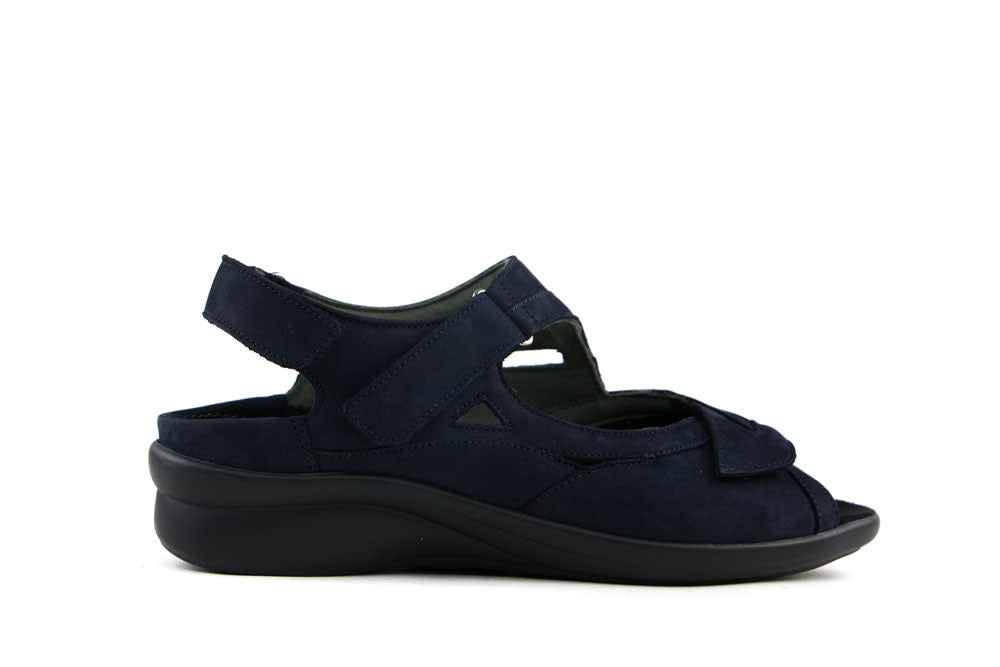 Durea Sandaal Donkerblauw H-leest