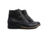 Durea Veterboot Zwart Leer