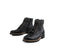 Durea Veterboot Zwart Leer