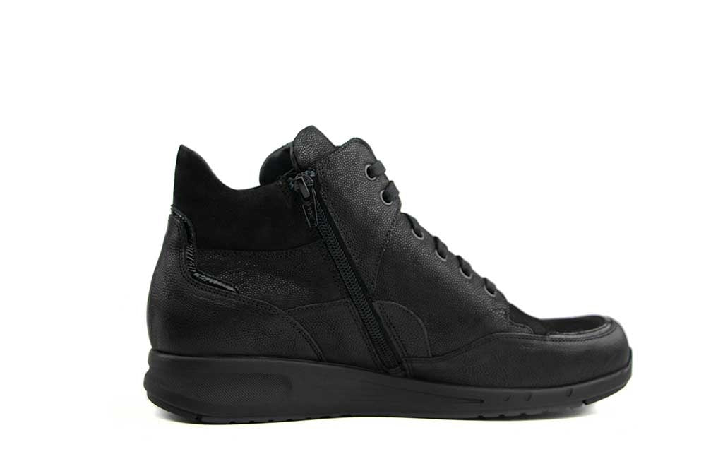 Durea Hoge Sneaker Zwart Combi K