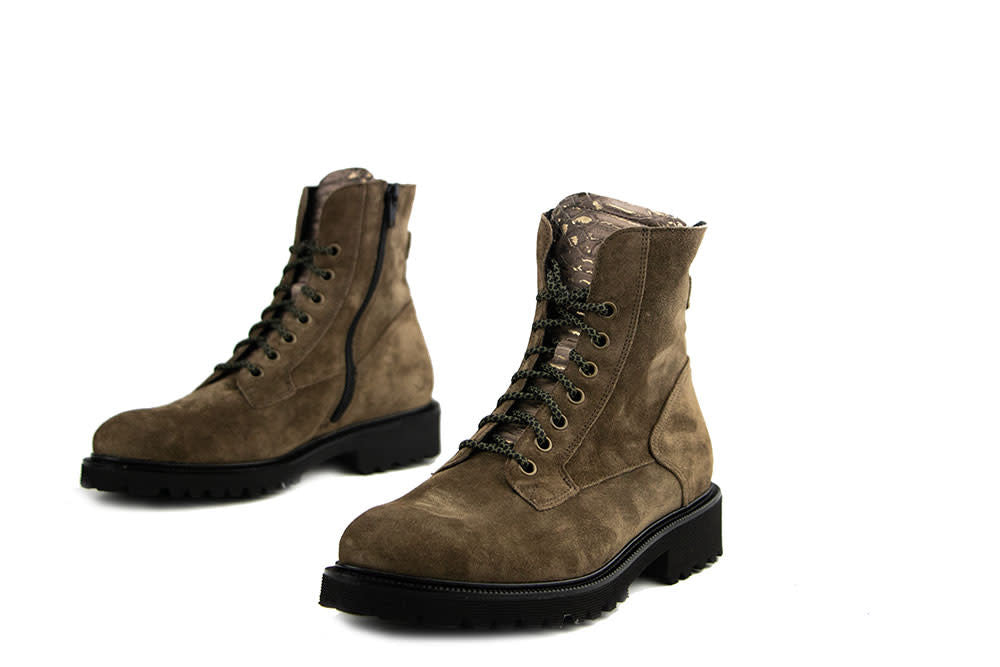 Durea Veterboot Khaki Taupe Suede