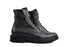 Durea Veterboot Zwart Leer H